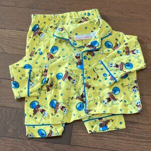 Infant Boy's Spongebob Two Piece PJ's